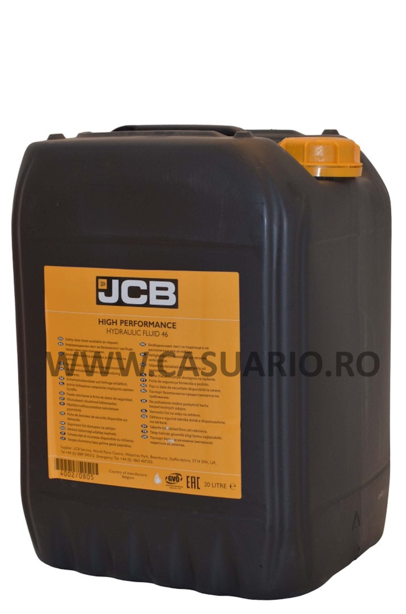 Ulei Hidraulic JCB HP 46 20L : 4002/0805